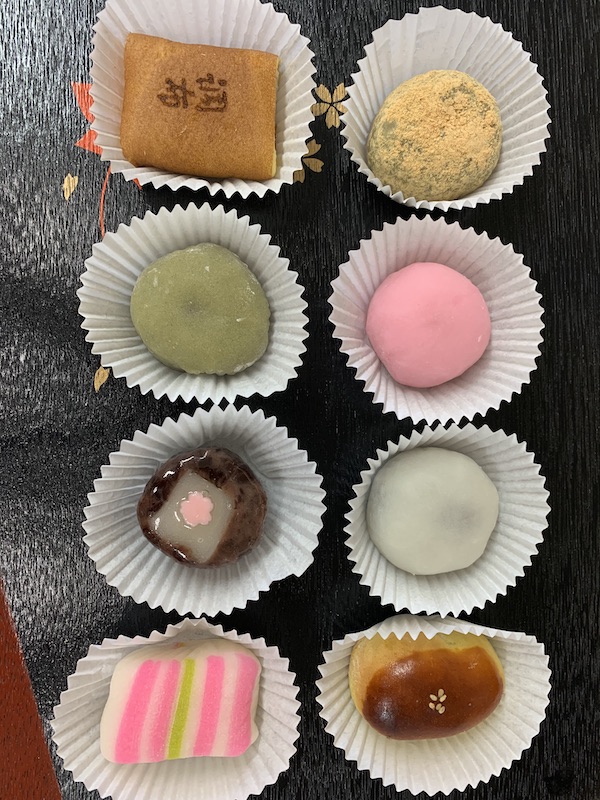 Wagashi 8 Piece* - For those who would like the various flavors and shapes to get a wide assortment.