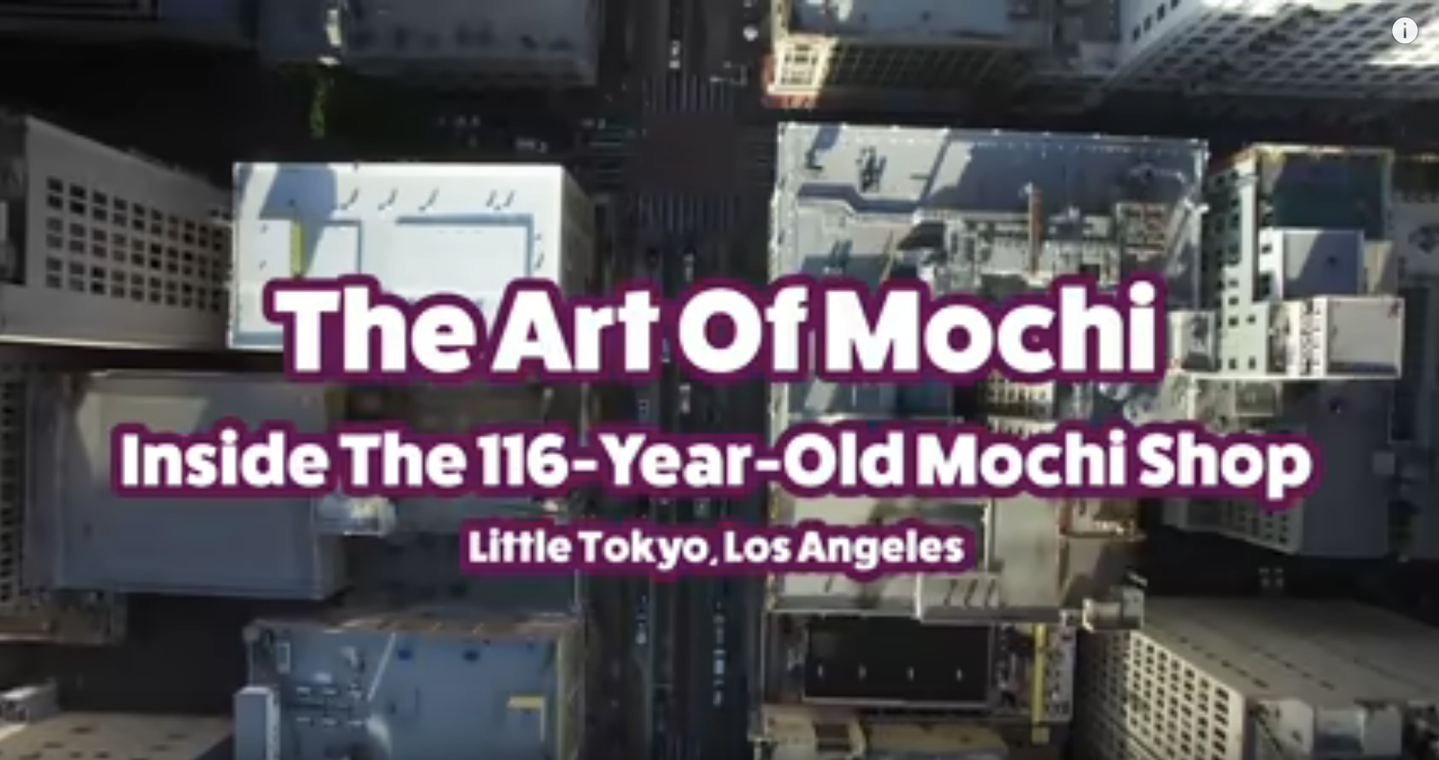 image of the Art of Mochi Video from Buzzfeed